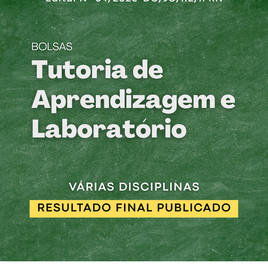 Edital TAL JC - Resultado Final