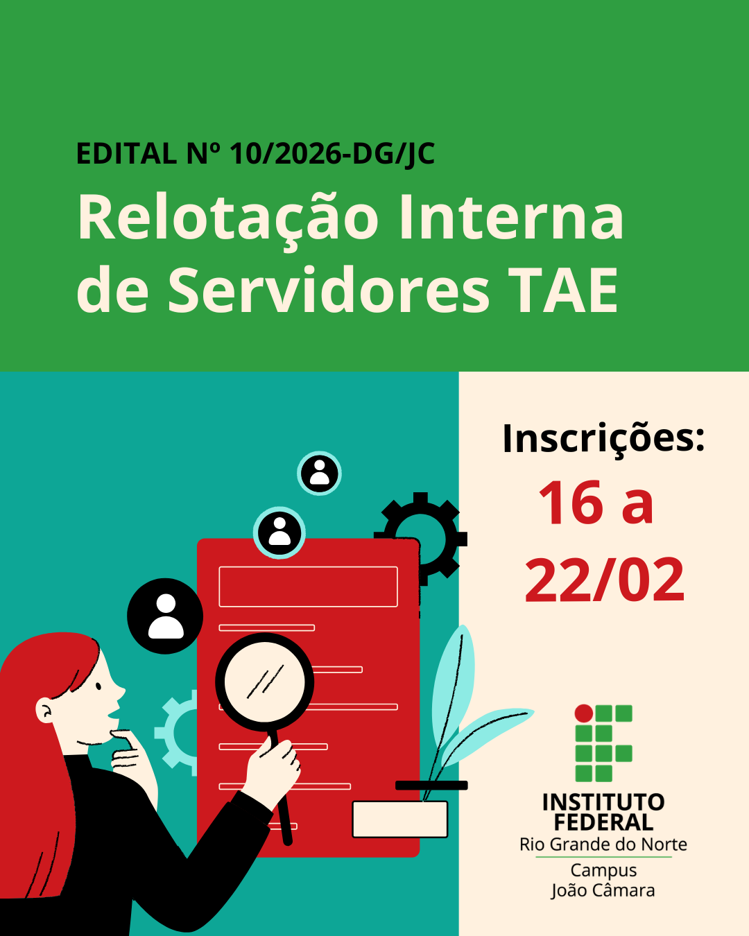 Edital Relota TAE JC