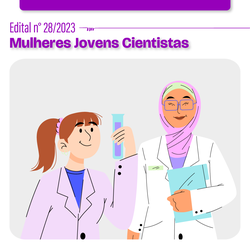 Edital n° 28-2023 Mulheres Jovens Cientistas_Matéria - Capa cópia 2