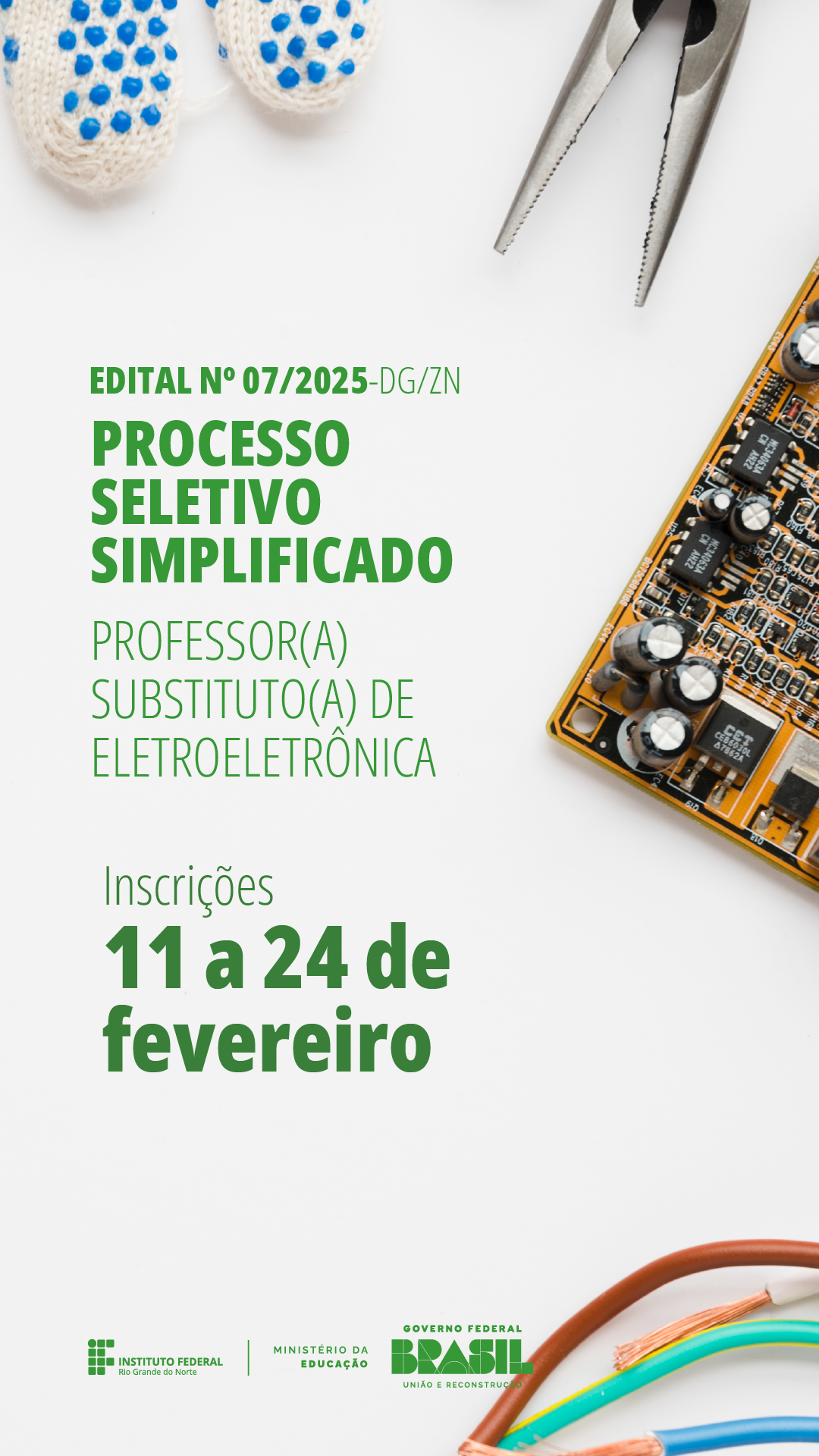 Edital 7/2025 - Professor Substituto