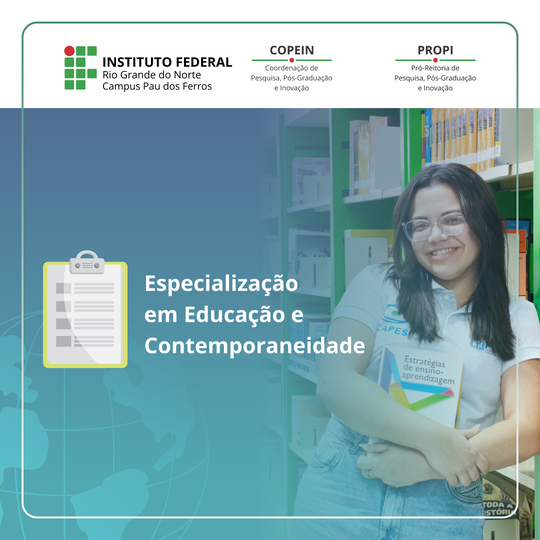 Especialização em Educação e Contemporaneidade Pau dos Ferros