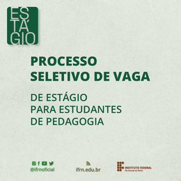 Estágio - Estudante de Pedagogia