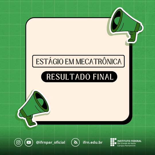 Estágio Meca - Resultado Final
