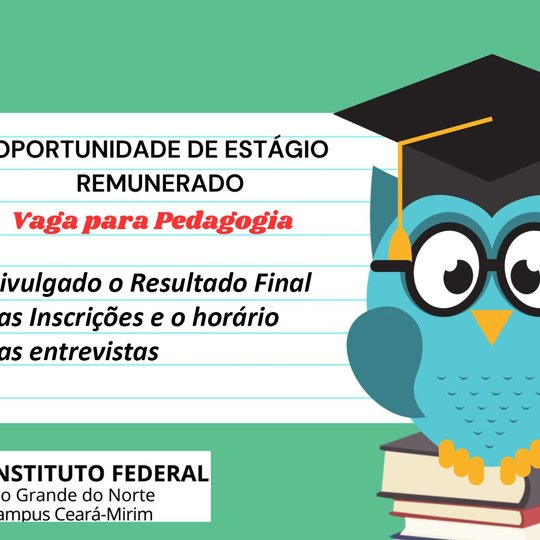 Estágio Pedagogia - Entrevistas