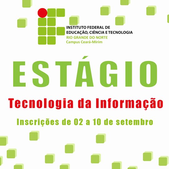 Estágio TI 2024 - Inscrições