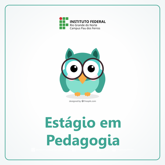 Estágio em Pedagogia Campus Pau dos Ferros