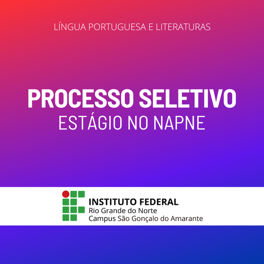Estágio no Napne - edital 28/2023