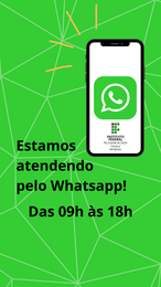Estamos online no Whatsapp