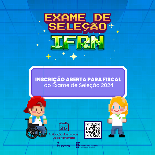 Exame de Seleção - Integrado 2024 - INSCRIÇÃO ABERTA PARA FISCAL FEED (1)