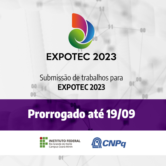 Prorrogação EXPOTEC 19-09