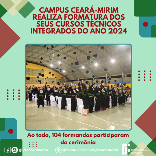 Formatura Integrados 2024