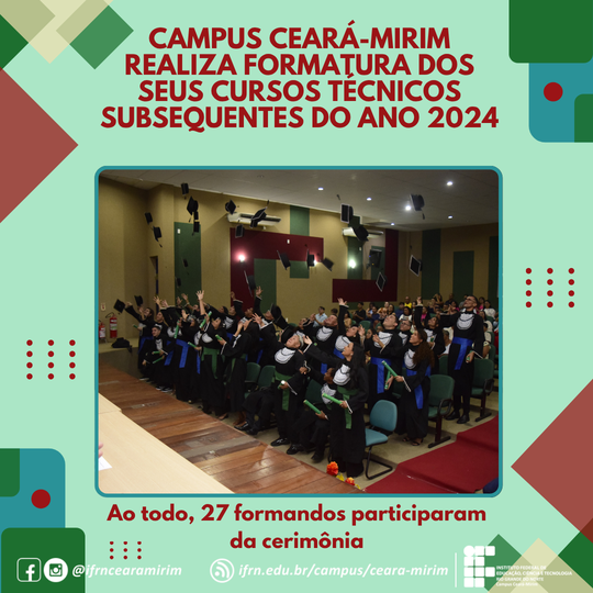 Formatura Subsequentes 2024