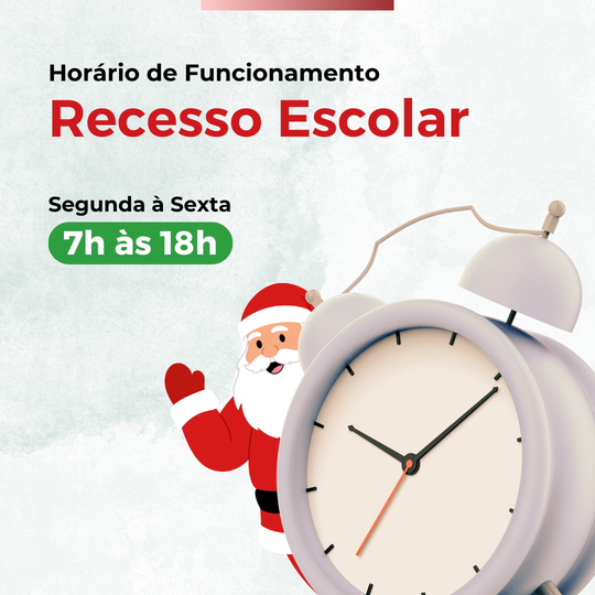 Funcionamento JC recesso escolar