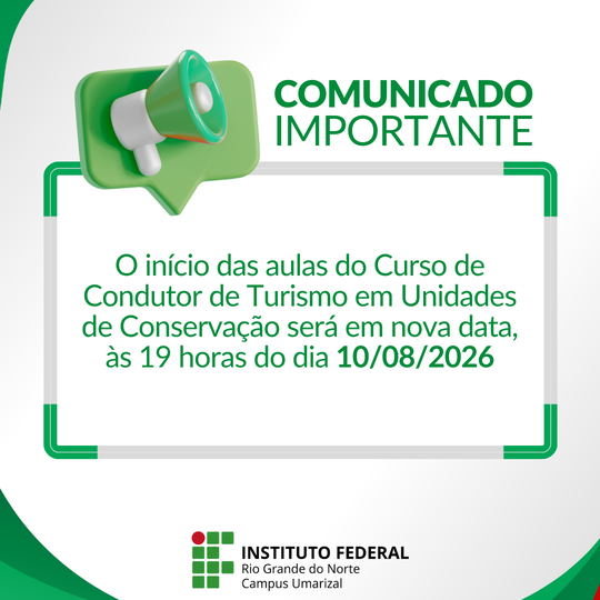 Comunicado 01