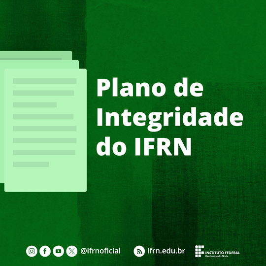 Plano de Integridade do IFRN (2024-2025)