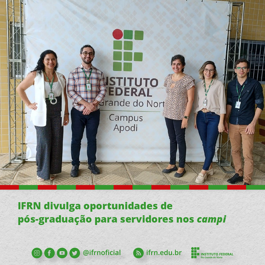 Oportunidades de pós-graduação para servidores