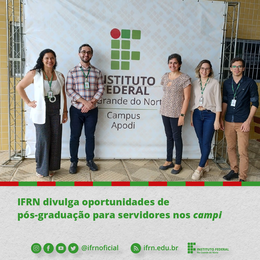 Oportunidades de pós-graduação para servidores