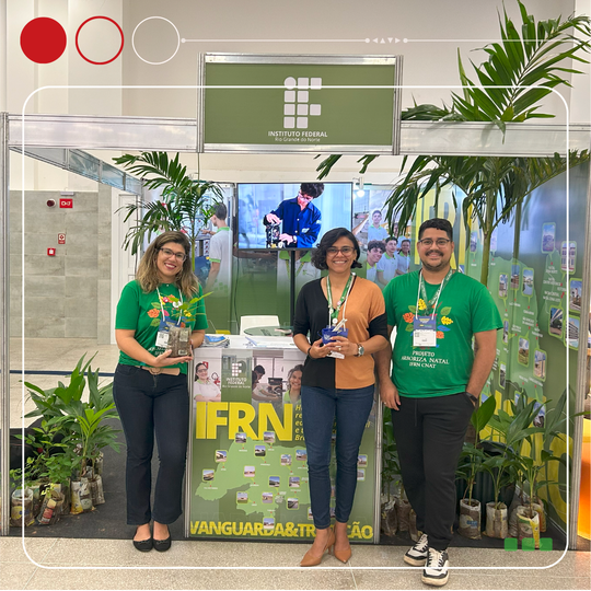 IFRN participa da Feira RN cidades - Matéria - Capa