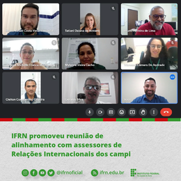 1ª Reunião de alinhamento com assessores de Relações Internacionais (2023)