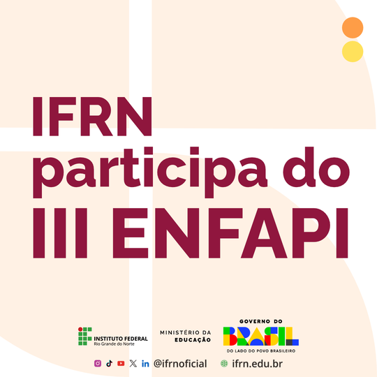 III ENFAPI - capa matéria