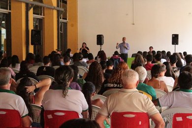 Reitor José Arnóbio Diálogos no Campus Cidade Alta do IFRN