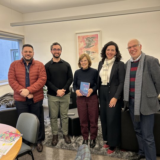 Servidores do IFRN com servidora da Uminho