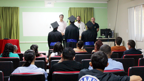Ato extraordinário foi realizado no miniauditório do Campus.