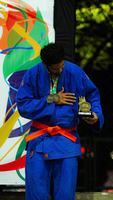 Medalha de bronze - judô - Erick