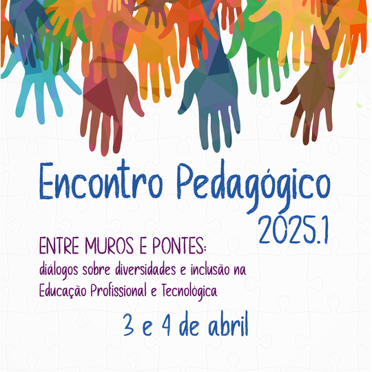 Capa Encontro Pedagógico 2025.1