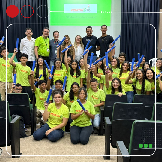 Alunos, bolsistas e professores do Programa Partiu IF