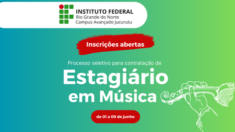 Seleção Estagiário em Música