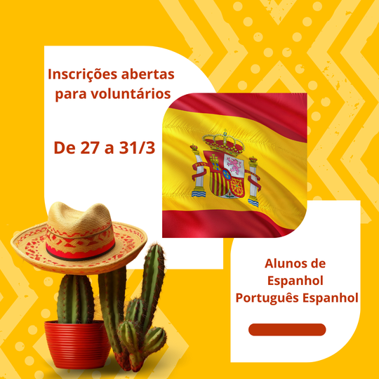 Inscrições abertas para voluntários