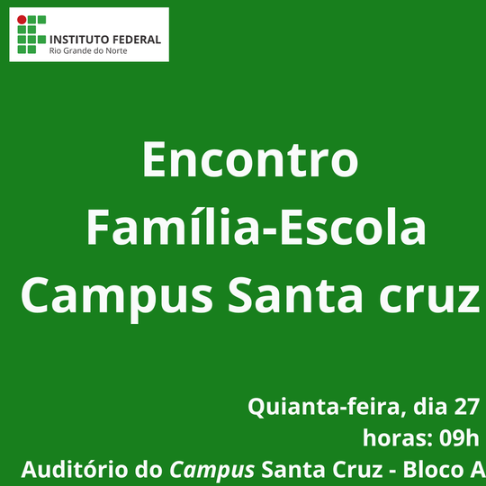 Reunião Família-Escola