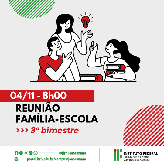 Convite Reunião de pais 2026