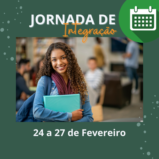 Card para ilustrar matéria sobre a Jornada de Integração