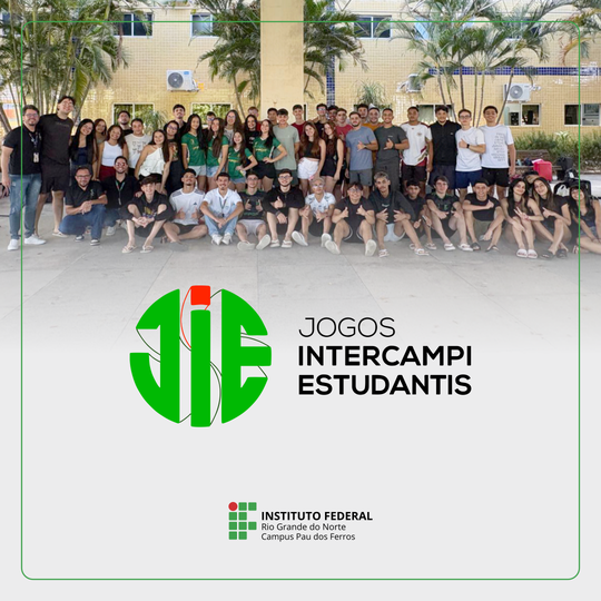 Delegação do Campus Pau dos Ferros nos Jogos Intercampi Estudantis (JIE) 2026.