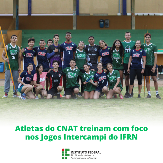 Atletas Jogos Intercampi do IFRN
