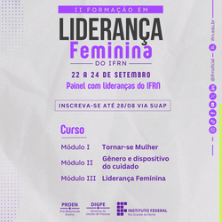 II Liderança Feminina - Cartaz