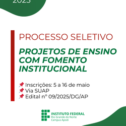 projetos de ensino