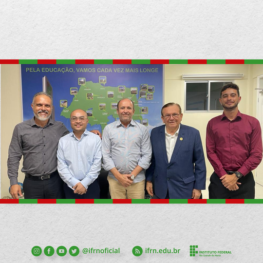 Encontro de instituição chinesa com o IFRN