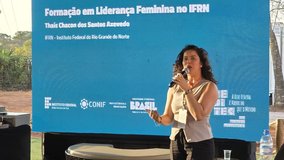 Participação do IFRN na 49ª Reditec. Imagens de divulgação do IFMS