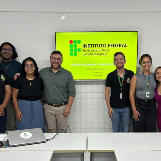 Membros do Conselhos Escolar do IFRN - Campus Ipanguaçu