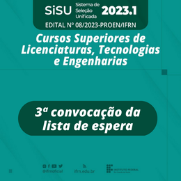 SiSU 3ª chamada
