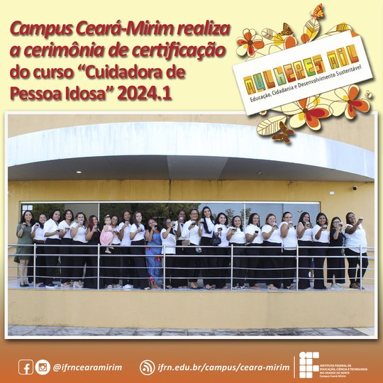 Mulheres Mil 2024.1 - Certificação