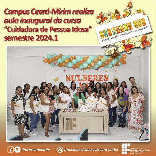 Mulheres Mil 2024 - Aula Inaugural