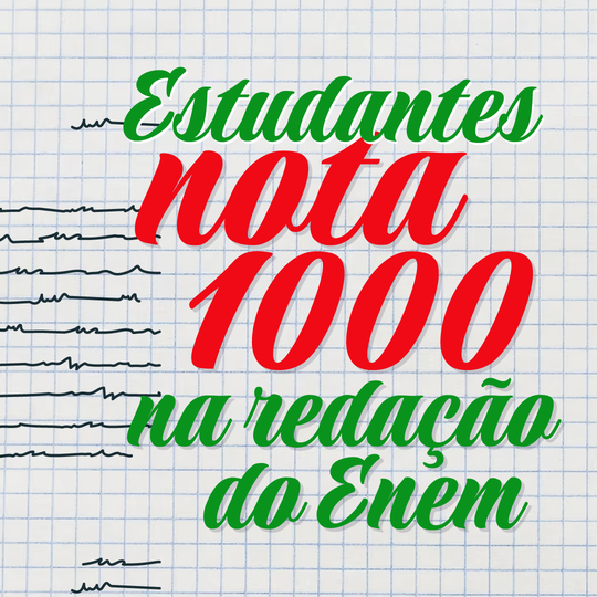 Estudantes nota mil na redação do Enem 2023 (2024)