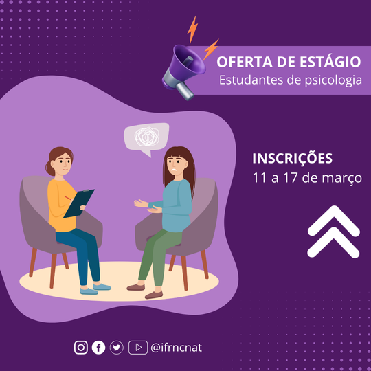 OFERTA DE ESTÁGIO