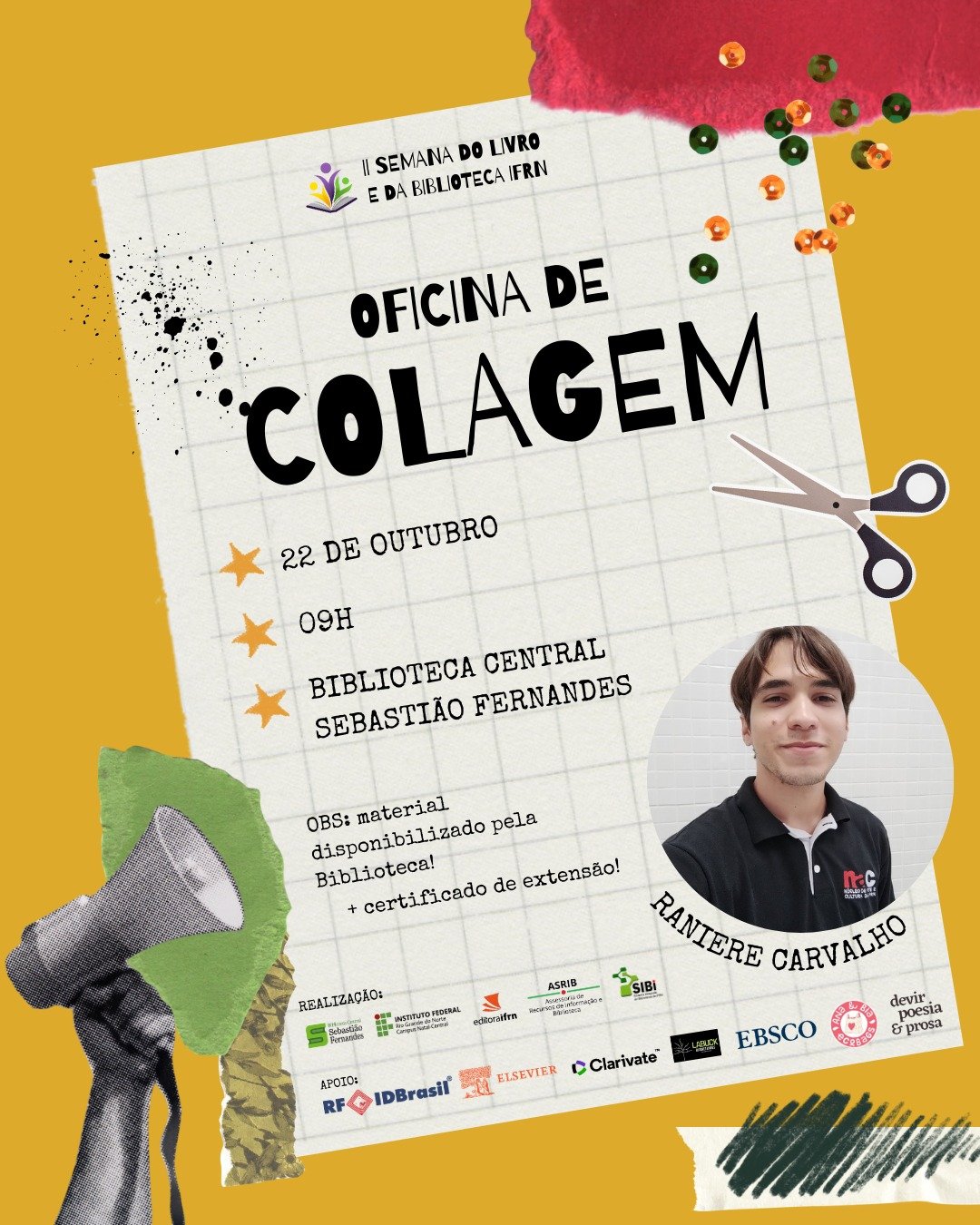 Oficina de colagem
