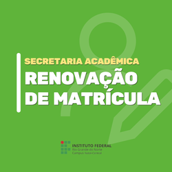Renovação de matrícula