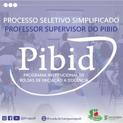 PIBID - PROFESSORES